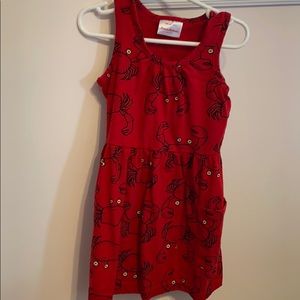 Hanna Andersson summer dress crabs size 100(4)